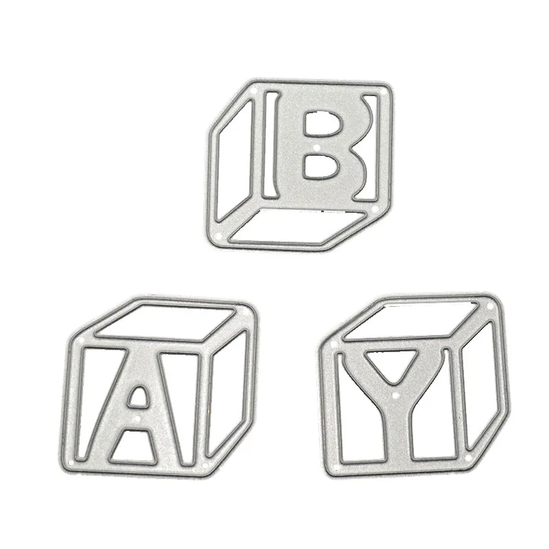 Детские 3D эффект травления металла высечки из углеродистой стали для DIY