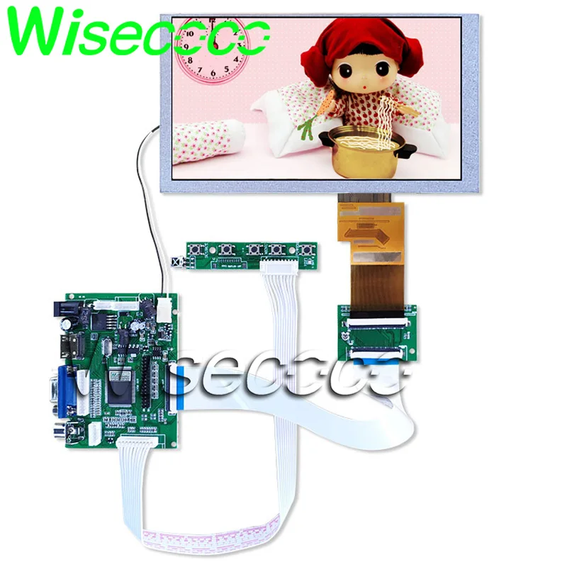 

HSD062IDW1 A00 A01 A02 lcd display screen panel Touch screen with TTL LVDS Controller Board HDMI VGA 2AV 50 PIN Driver Board