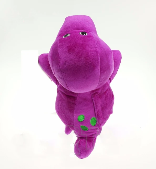 Pelúcia Barney Desenho Dinossauro Roxo Atóxico Multibrink