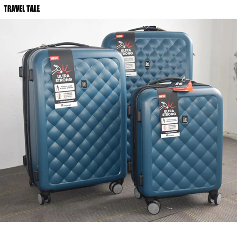 

TRAVEL TALE fashion travel luggage retro spinner abs suitcase koffers trolleys for trip 20" 25" 29" inch