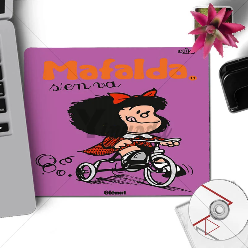 Подарочный коврик Yinuoda для мальчиков удобный мультяшный мыши Mafalda игровой