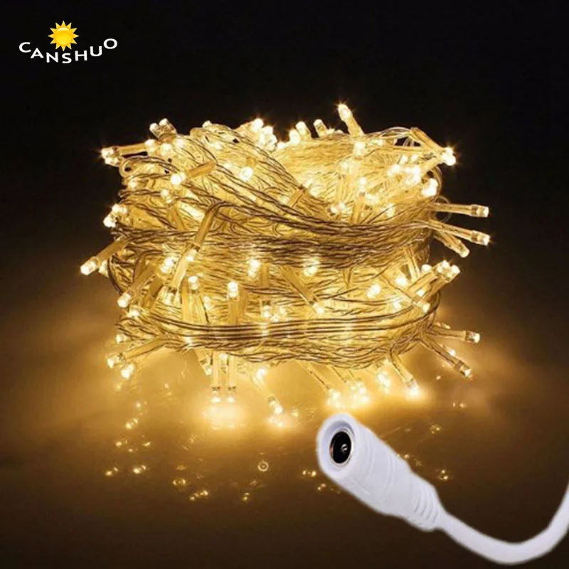 

DC12V LED Fairy String Lights 10M 20M 50M 100M Waterproof Garland Christmas Holiday Wedding Party Indoor Outdoor Decor Lighting