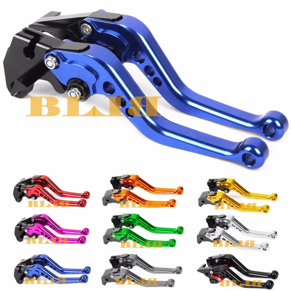 For Yamaha XT660 XT660R XT660X 2004 - 2014 Short Clutch Brake Levers CNC Adjustable 10 Colors 2005 2006 2007 2008 2009 10 11 12 for triumph 675 street triple 2008 2015 speed four 2005 2006 motorcycle cnc aluminum adjustable short brake clutch levers