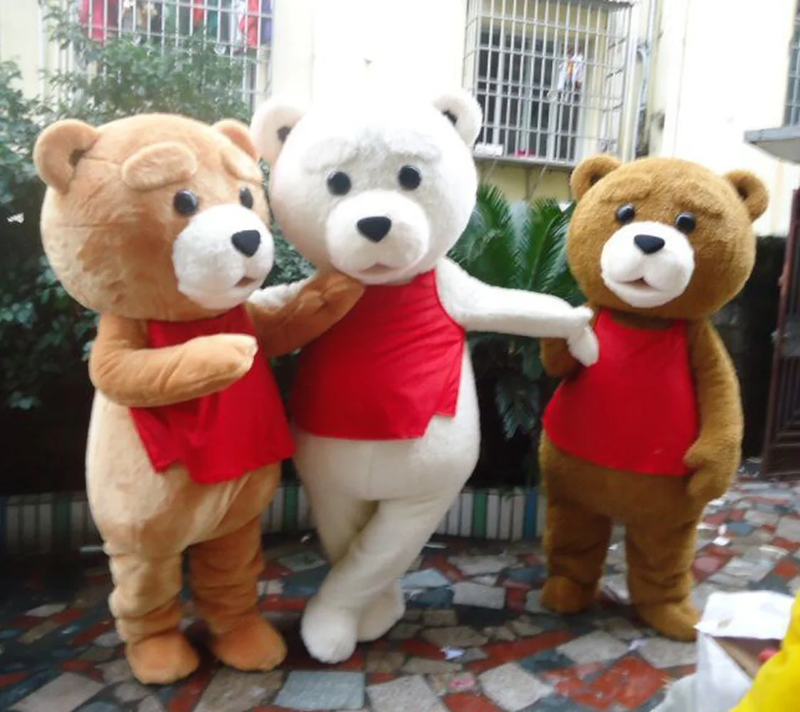 

Tedy Mascot Costume Suits Cosplay Party Game Dress Outfits Clothing Advertising Carnival Halloween Xmas Easter Festival Adults