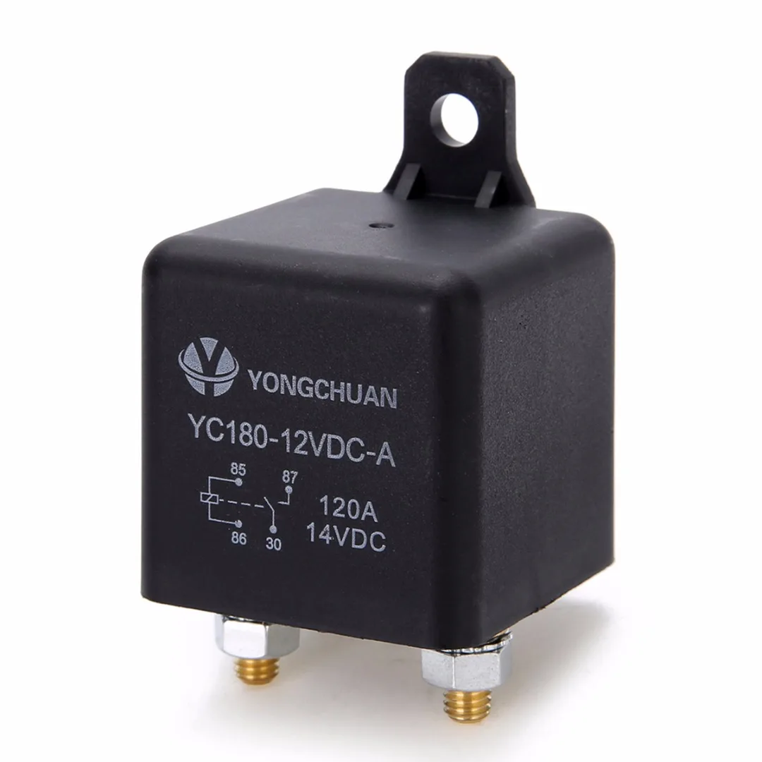 1pc Mayitr Car Truck Start Relays 12V 120A Extra Heavy Duty Split