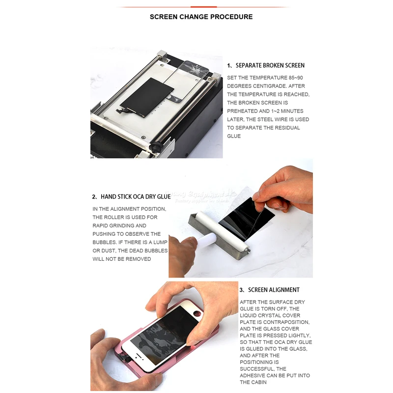  Intelligence bubble removing machinen LY-888GS 15inch LCD screen repair Automatic vacuum laminating