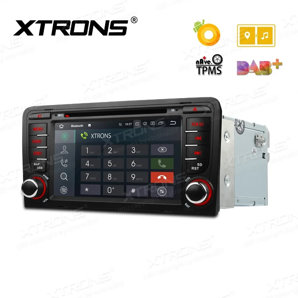 Clearance XTRONS 7" HD Android 8.0 Octa Core GPS Radio Car DVD Player for Audi A3 2003 2004 2005 2006 2007 2008 2009 2010 2011 2012 S3 RS3 2