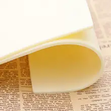 1 шт./лот нательная Татуировка земляной желтый большие силиконовые пустой обучения кожа для обучения татуировкам Лист 29*19,5 мм с тату наборы