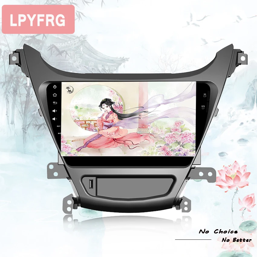 9 ''android 10 0 Octa Core 3/4G Автомобильный dvd плеер Радио Стерео GPS Navi экран для Hyundai Elantra