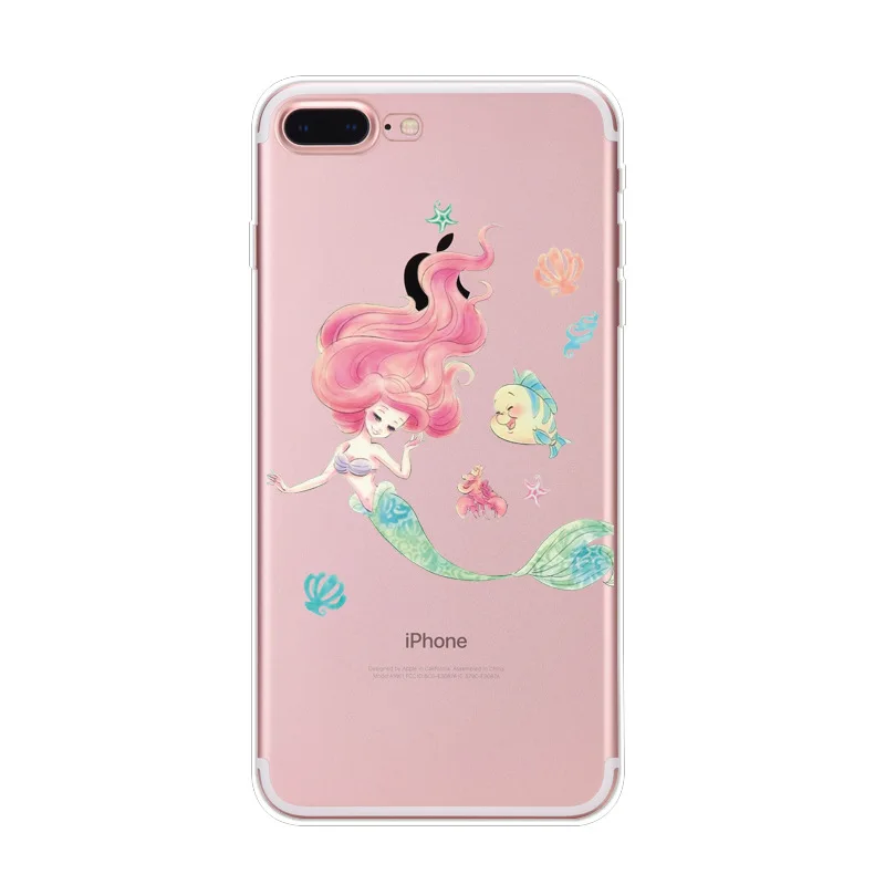 Для Iphone X 8 7 7plus 6 6s Plus 5 5se новые мягкие ТПУ Силиконовые чехлы Мультяшные животные
