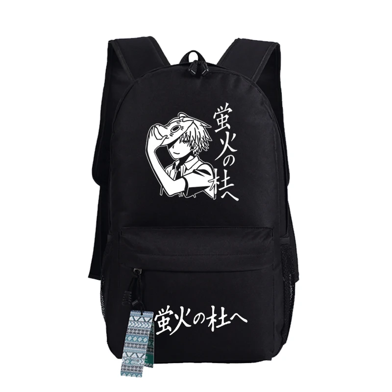 Модный рюкзак для ноутбука Hotarubi no Mori e Gin школьный с аниме унисекс подростков|fashion