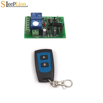 

Sleeplion 12V 10A 2CH Channel RF Wireless System Remote Control Switch 2 Transmitter+Receiver ON/OFF 12V Module PCB Board