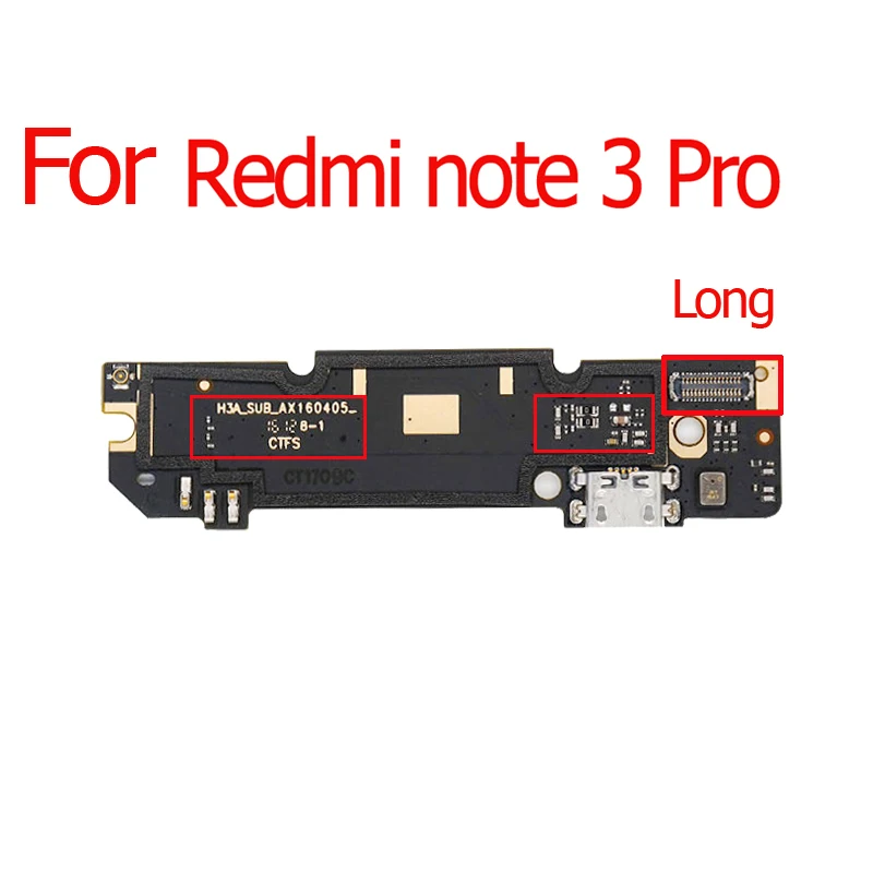 

1pcs For Xiaomi Redmi Note 3 4X Global 2 4 Note 3 Pro 5A/Redmi Note 3 3S 4A 4X 5A Micro Dock Connector USB Charging Port Flex Ca