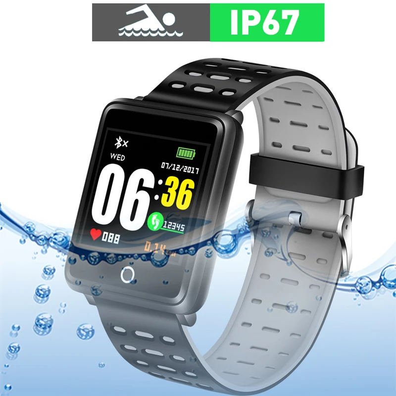 

BANGWEI Smart Watch Women Watches IP68 Waterproof Smart Watch Blood Pressure Heart Rate Monitor Pedometer Information Reminder