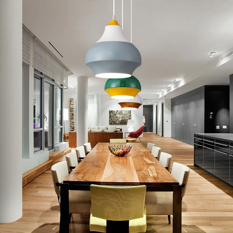 Modern Nordic Pendant Light Indoor Hanging Drop Light Contemporary Suspension Pendant Lamp Restaurant Dining Pendant Light (13)