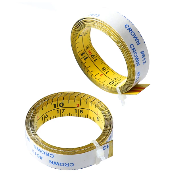 Self Adhesive Tape Measure Metric 100cm/150cm/200cm Measuring Tape