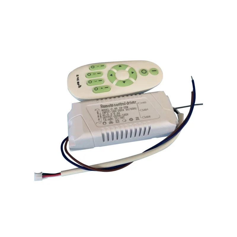 1X 2.4G 18 28W RF wireless CCT adjust constant voltage led driver + remote controller free