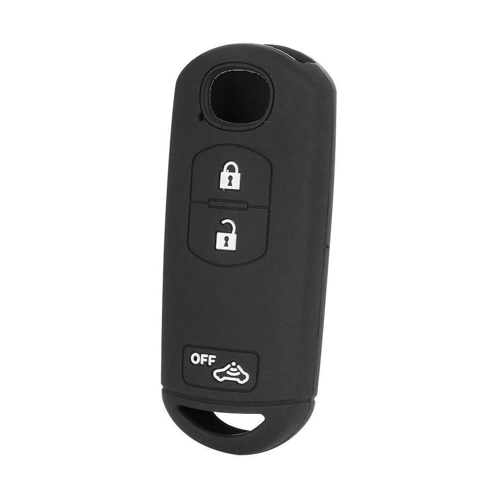 3 кнопки дистанционного ключа автомобиля силикона брелок в виде ракушки чехол для Mazda 2 3 5 6 CX-3 CX5 CX-5 M2 M3 M5 M6 GT с ключ Авто-Стайлинг