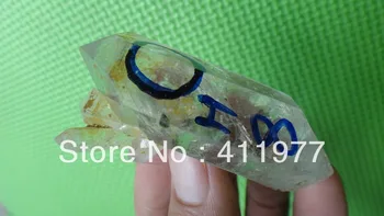 

41g AAA NATURAL Unique skeletal Crystal Quartz point specimen+Blister