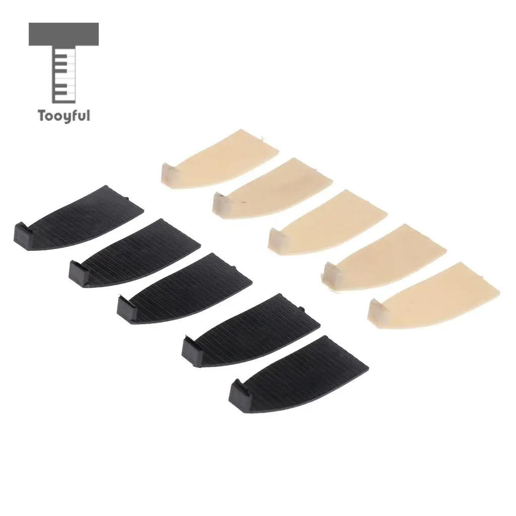 10 Pcs Plastic Violin Cello Bow Tips For Violin Cello Viola Beginner Musical String Instrument Parts Accessories