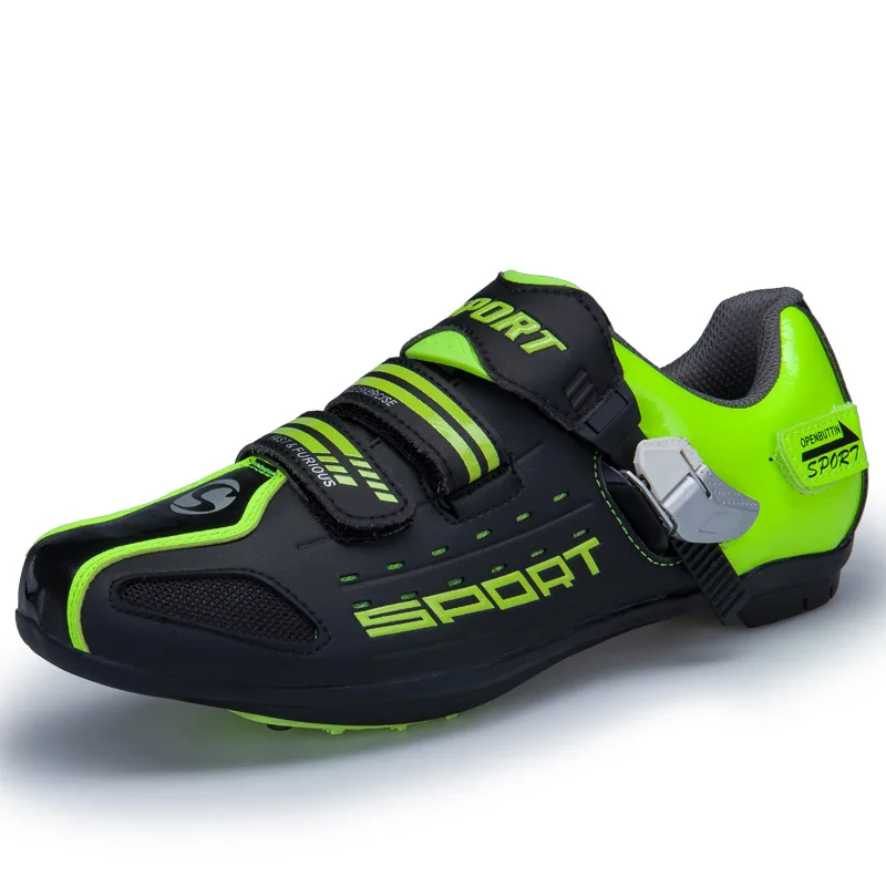 Zapatos de ciclismo para hombre, zapatos transpirables para bicicleta de carretera, zapatos de montaña para mujer, zapatillas deportivas de carreras deportivas con bloqueo automático, zapatos de bicicleta AA11234