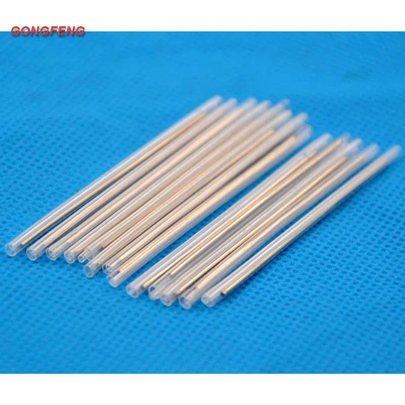 

2000pcs New Connector 60MM 1.2mm/1.0mm Diameter Optic Fiber Heat Shrinkable Tube Hot-Melt Pipe protector tube Special Wholesale