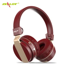 ZEALOTBluetooth B17 Headphones Noise Cancelling PC Headsets Foldable Stereo Deep Bass Earphones With Mic FM Radio TF Card Slot