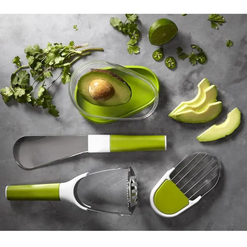 Kitchen Avocado Saver Food Crisper Storage Box Fruit Vegetable Container Keep Fresh Kitchen Accessories