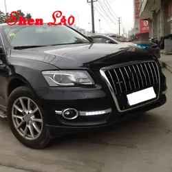 ShenLao1 комплект DRL Для Audi Q5 2010 2011 2012 светодиодный DRL дневного вождения ходовые огни Daylights Противотуманные огни