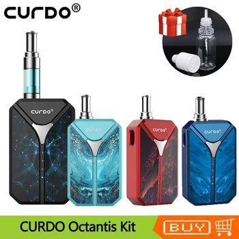 

Original CURDO Octantis CBD Vape Kit 400mah Battery With 1hom-3ohm Cartridge Electronic Cigarette Kit Vaporizer For 510 Thread