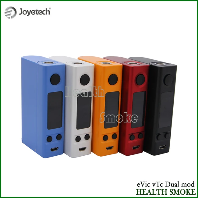 

Original Joyetech eVic VTC Dual Kit RTC Display 75W / 150W Two Mode Box Mod Vape with Ultimo Atomizer 4ml Tank Vaporizer