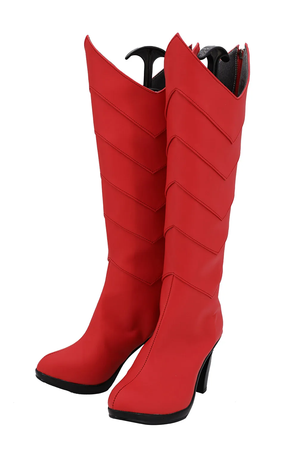 Tensei Shitara Slime Datta Ken Milim Nava Cosplay Boots High Heel Red Boots Custom Made Any Size (4)