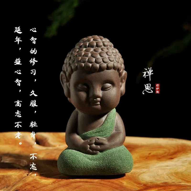 buddha clay model