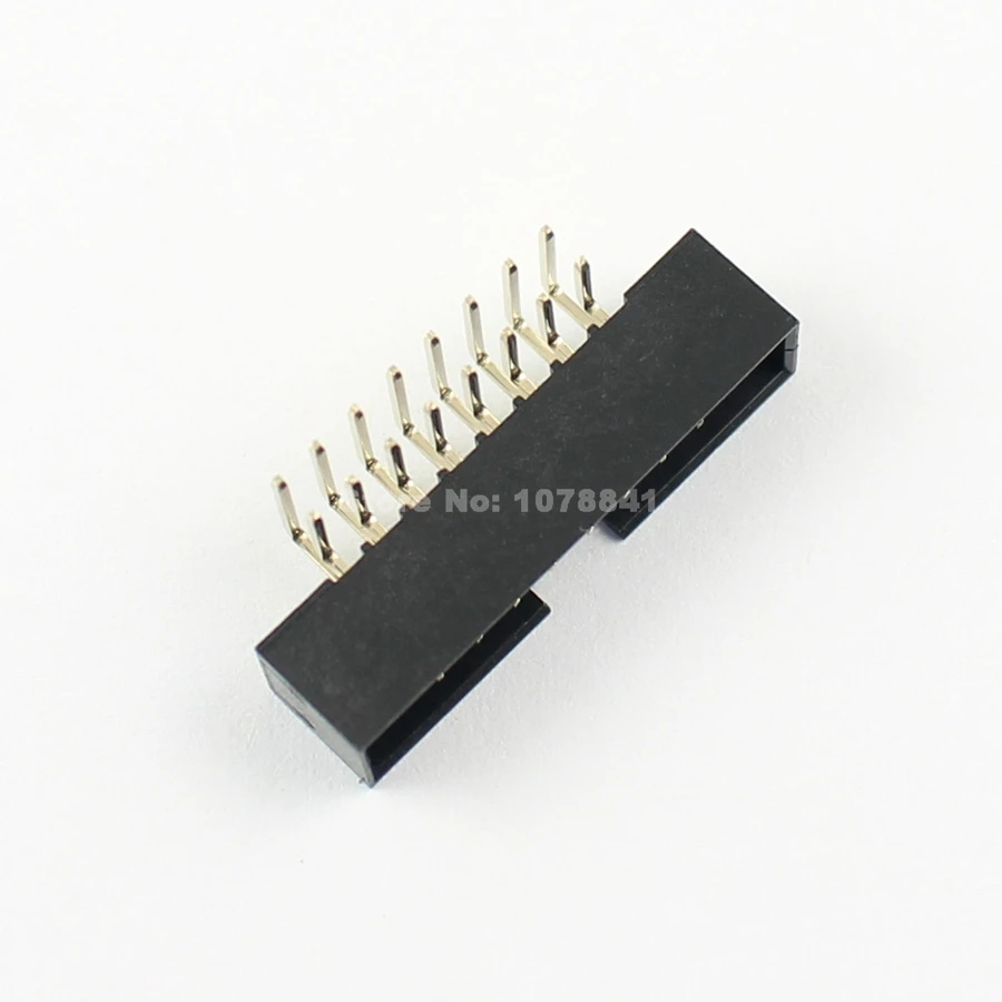 100 шт. в партии 2 мм 2x8Pin 16 Pin правый угол штырь Shrouded IDC Box коннектор|connector 2mm|connector