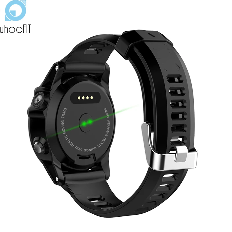 Uhoofit H1 Bluetooth Android Smart Watch Sport Водонепроницаемый высота термометр Монитор сердечного