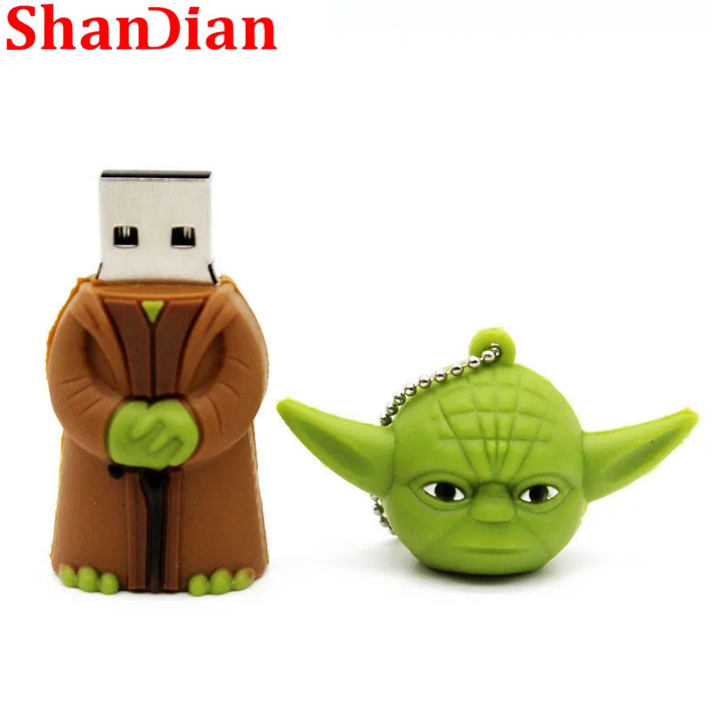 SHANDIAN usb флеш накопитель Подарки Звездные войны 4g 16g 32g 64G Темный Дарт Вейдер флешка