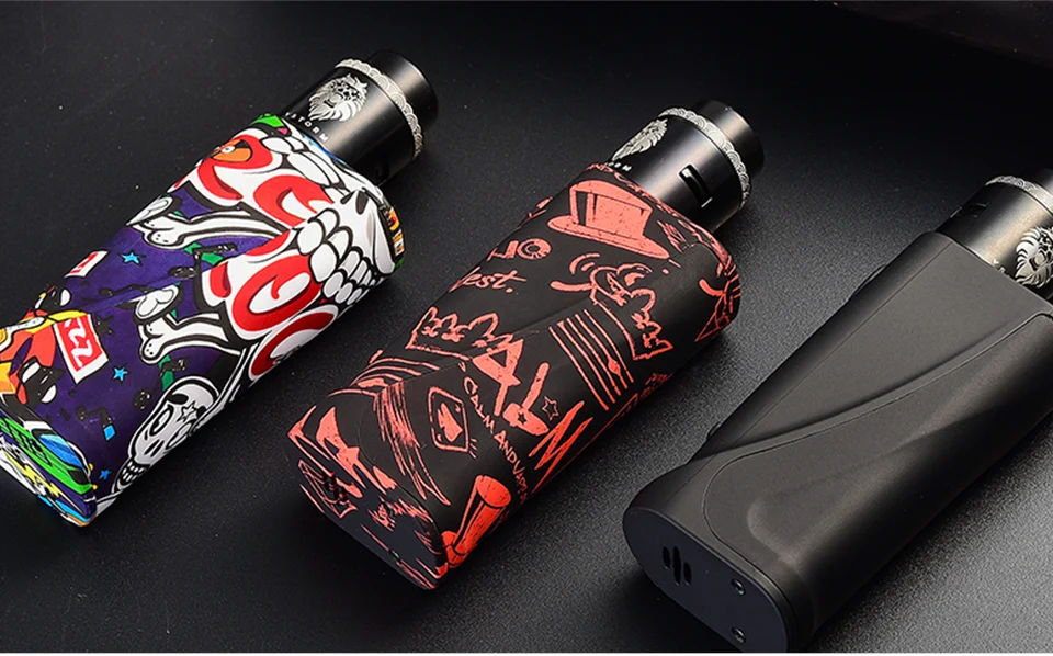 Vapor Storm ECO PRO HAWK Kit TC Box Mod 80w Lion RDA Tank 3 Stage Airflow Control 6ml 510 Thread Electronic Cigarette Vape Kit