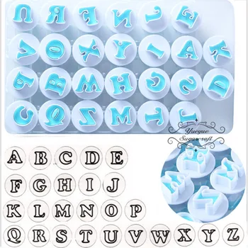 

Yueyue Sugarcraft Capital/Letter/Number plastic fondant cutter cake mold fondant mold fondant cake decorating tools