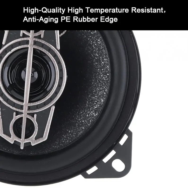 2pcs 4 Inch 300W 4 Way Universal Car Coaxial Auto Music Stereo Full Range Frequency Hifi Speakers Non-destructive Installation car coaxial speakers