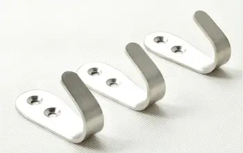 

Stainless Steel Coat Hook Hotel Bathroom Towel Hooks Thick Modern Wardrobe Hooks