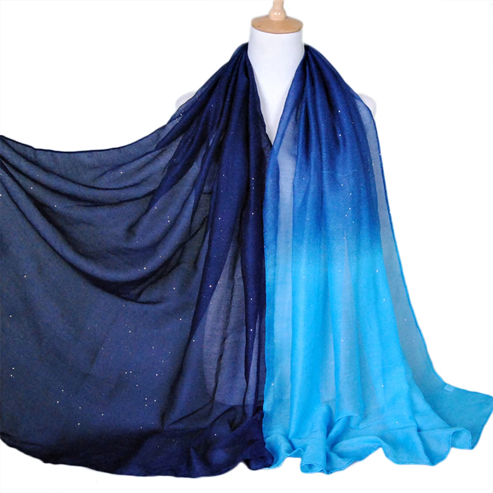 navy sheer shawl