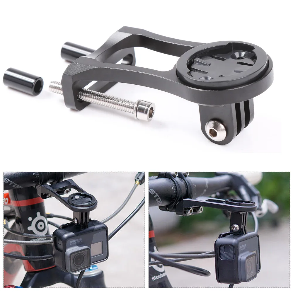 

A Set Practical Bicycle Bike Computer Extension Handle Mounting Bracket Extension Bracket For Garmin Gopro Edge GPS Sport Camera