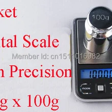 Точность 100 г/0,01 г точные цифровые ювелирные весы со шкалой портативные карманные весы Баланс