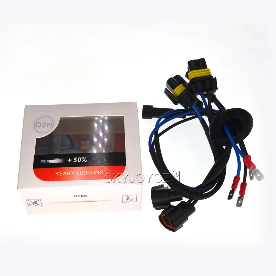 2PCS Original YEAKY Lighting D2H HID Projector Bulb D2S D4S H7 H11 D1S D3S HB3 HB4 Xenon Car Headlights Spare Bulbs (7)