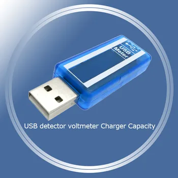 

0.91" OLED screen USB detector voltmeter Charger Capacity power Current Voltage Detector Tester Meter with Case 3.7V-9.99V 3A