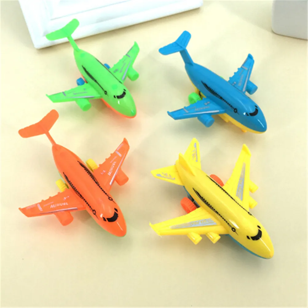 2 pièces enfants modèle d'avion en plein air jouets amusants lancement à la main lancer planeur mousse EPP avion ToyAir Bus avion Inertial (lot de 2)