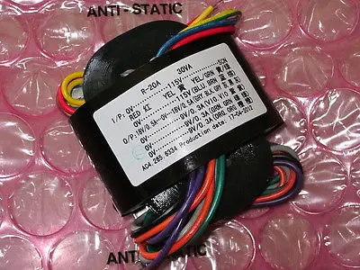 

International Universal Voltage 30W High Quality R CoreTransformer 18Vx2 + 9Vx3 XWJ