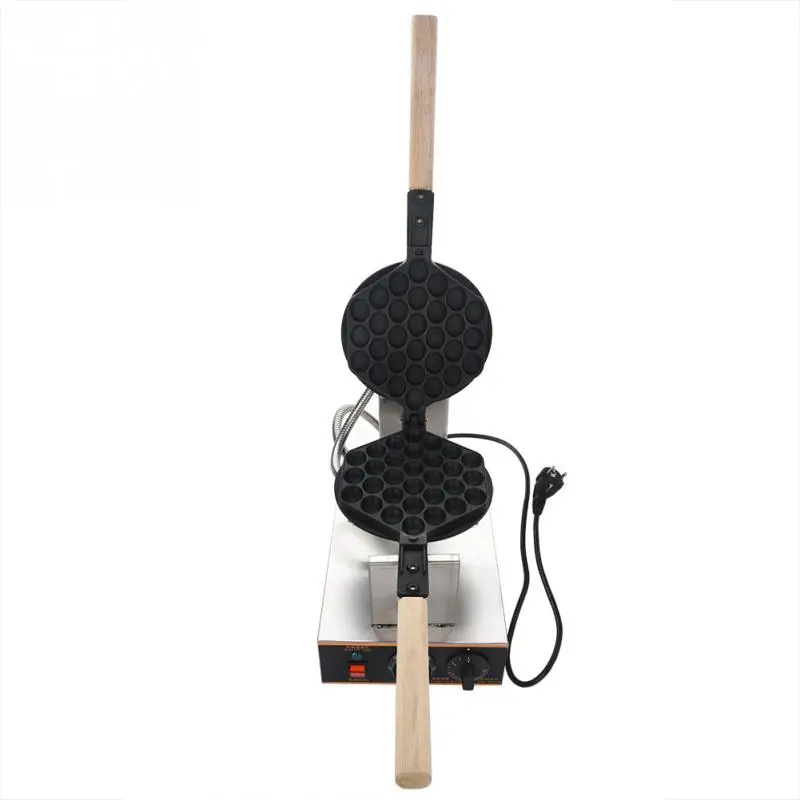 Коммерческий Электрический яичный вафельница машина егжеттес слоеное торта железа машина пузырь печь для гонконгских вафель 220 В