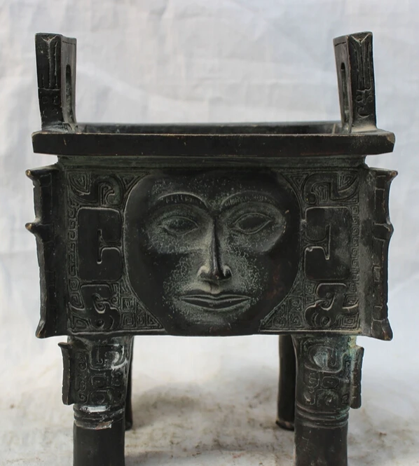 Песня voge Gem S3667 народная китайская старинная бронзовая буддистская статуя 4