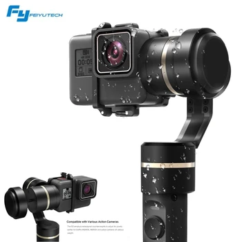 

Original FEIYU G5 3-Axis Omnidirectional Hand - Held Stabilizer PTZ for GoPro HERO 5 4 Xiaomi yi 4 k SJ AEE Action Camera